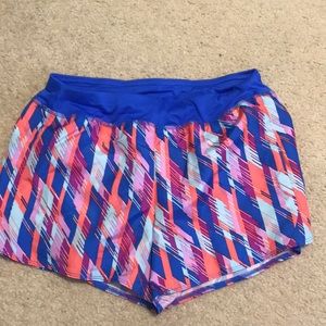 colorful athletic shorts